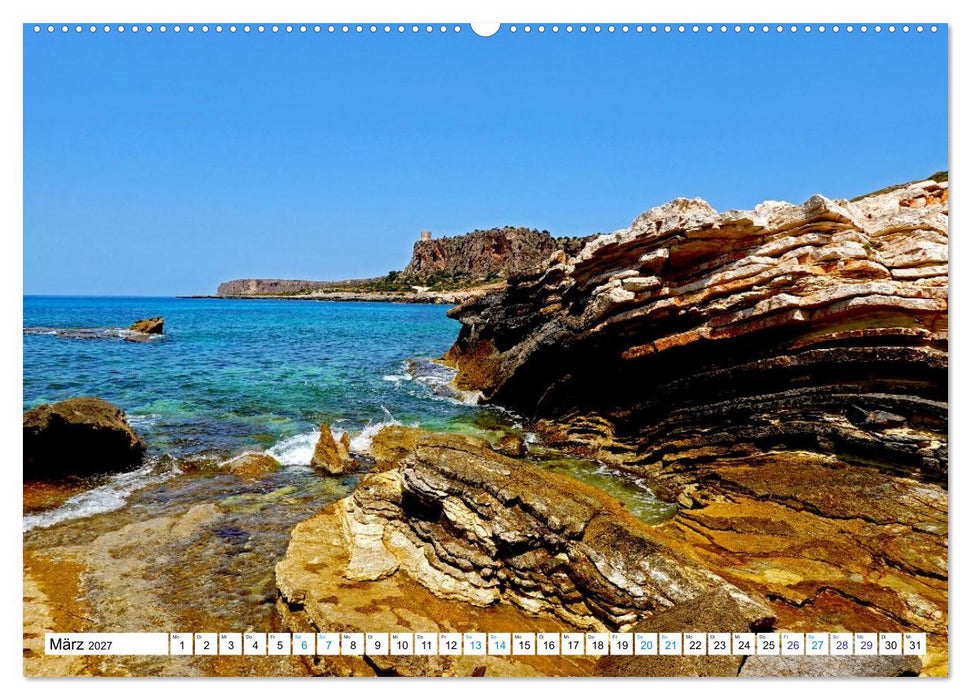 Sizilien - Nordwesten (CALVENDO Premium Wandkalender 2027)