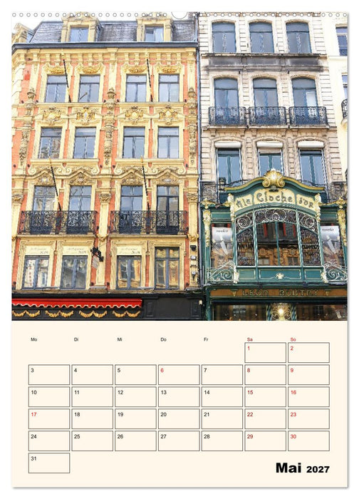 Lille - Lebendige Metropole (CALVENDO Wandkalender 2027)