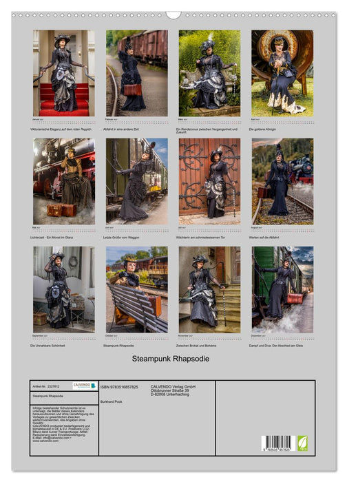 Steampunk Rhapsodie (CALVENDO Wandkalender 2027)
