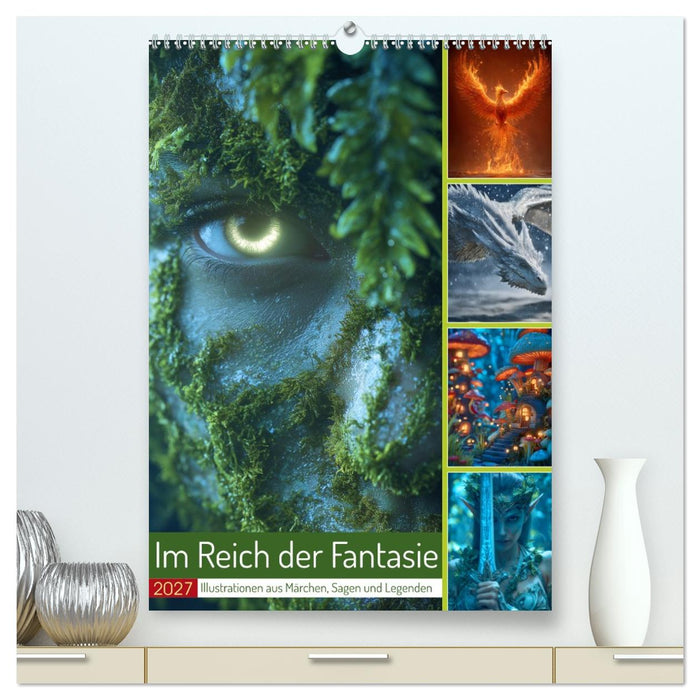 Im Reich der Fantasie (CALVENDO Premium Wandkalender 2027)