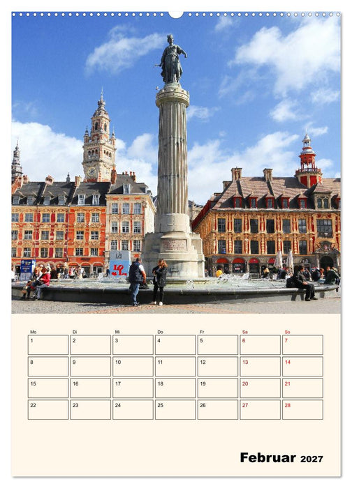 Lille - Lebendige Metropole (CALVENDO Premium Wandkalender 2027)