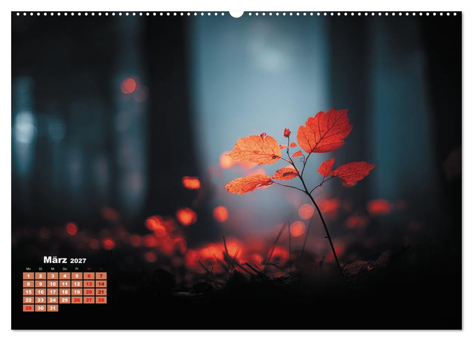 Herbstgeflüster - Farben, die vom Wind erzählen (CALVENDO Premium Wandkalender 2027)