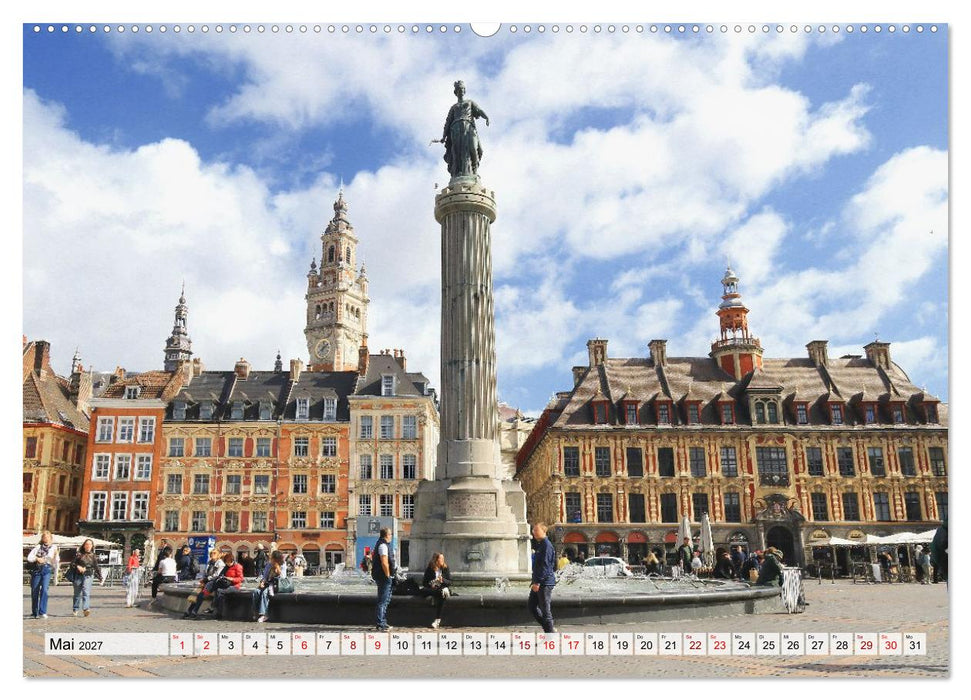 Lille - Charmante Metropole in Nordfrankreich (CALVENDO Wandkalender 2027)