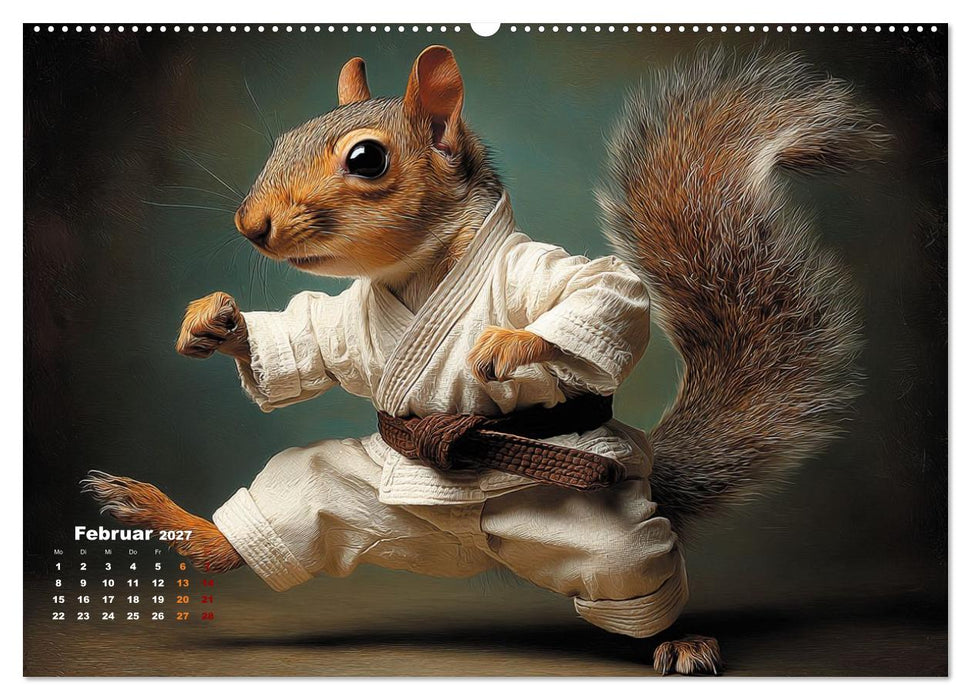 Nüsse waren gestern – jetzt wird’s verrückt! (CALVENDO Wandkalender 2027)