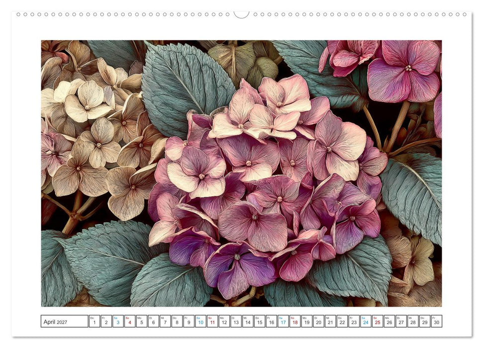 Florale Meisterwerke (CALVENDO Wandkalender 2027)