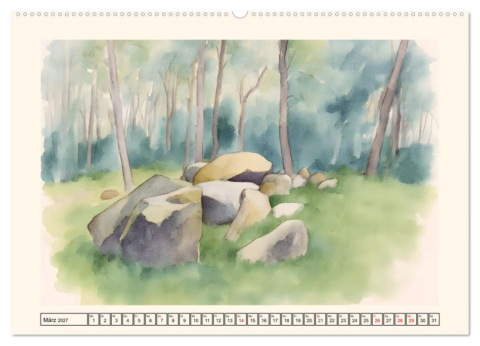 Unterwegs im Emsland (CALVENDO Wandkalender 2027)