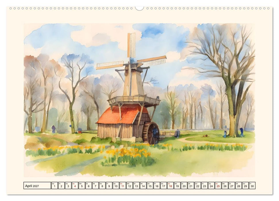 Unterwegs im Emsland (CALVENDO Wandkalender 2027)