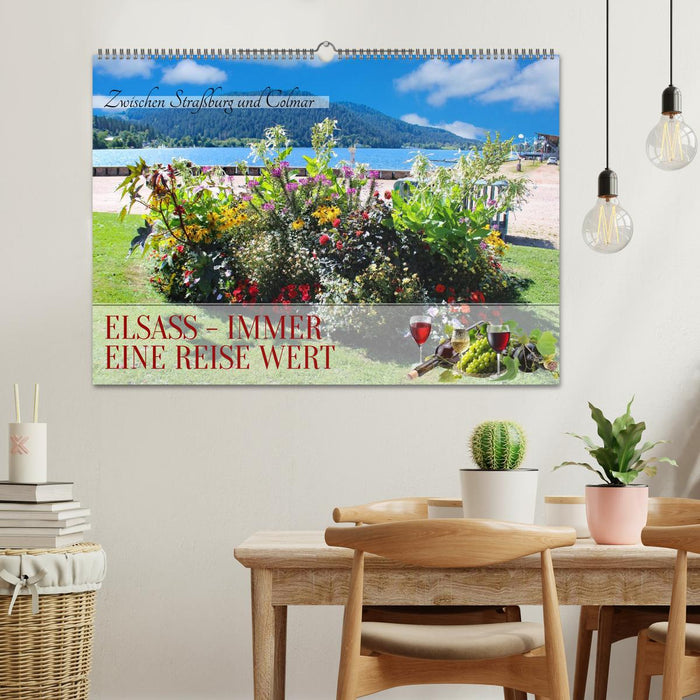 Elsass - Immer eine Reise wert (CALVENDO Wandkalender 2027)