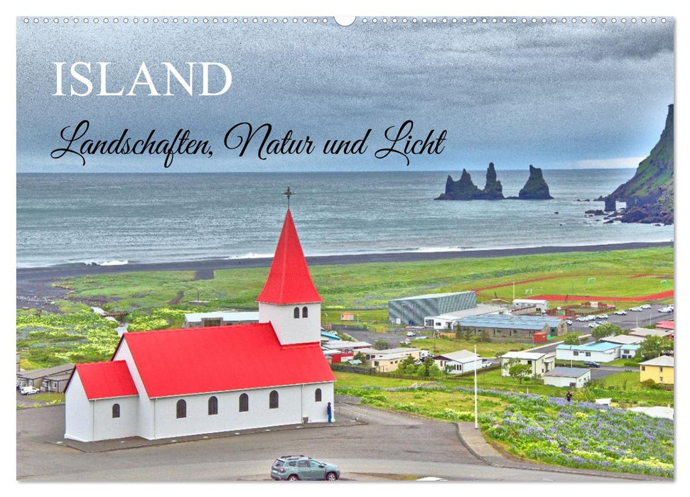 Island - Landschaften, Natur und Licht (CALVENDO Wandkalender 2027)