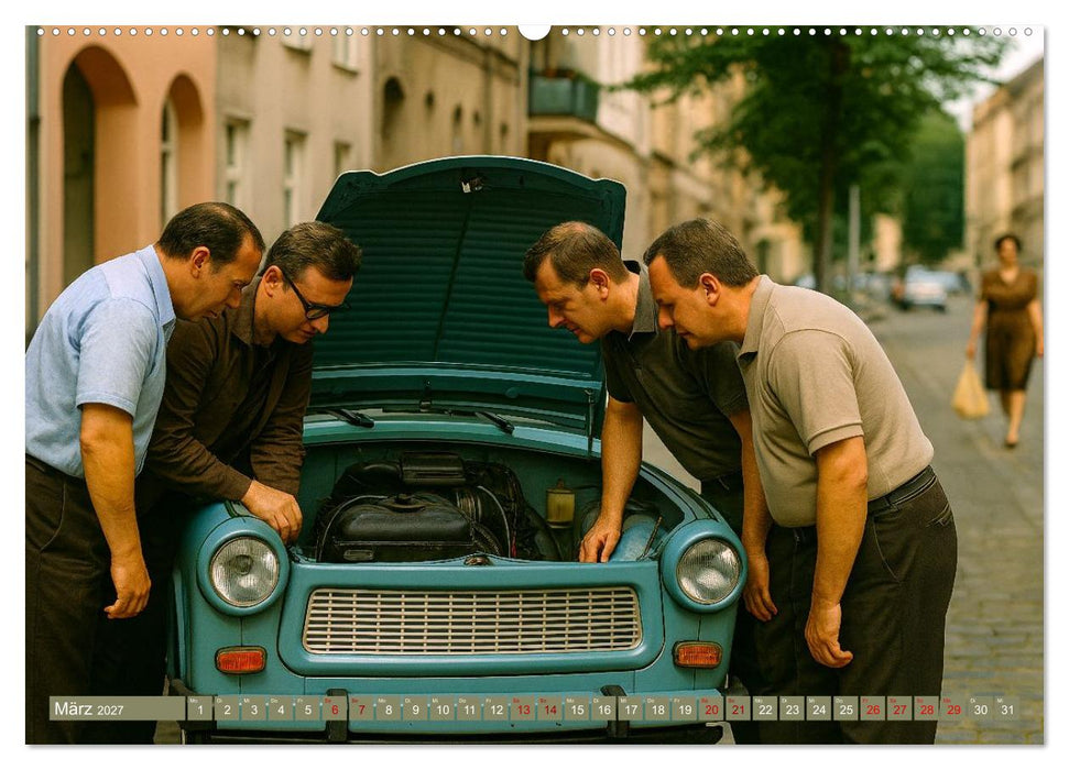 Alltagsgeschichten mit Trabant (CALVENDO Premium Wandkalender 2027)