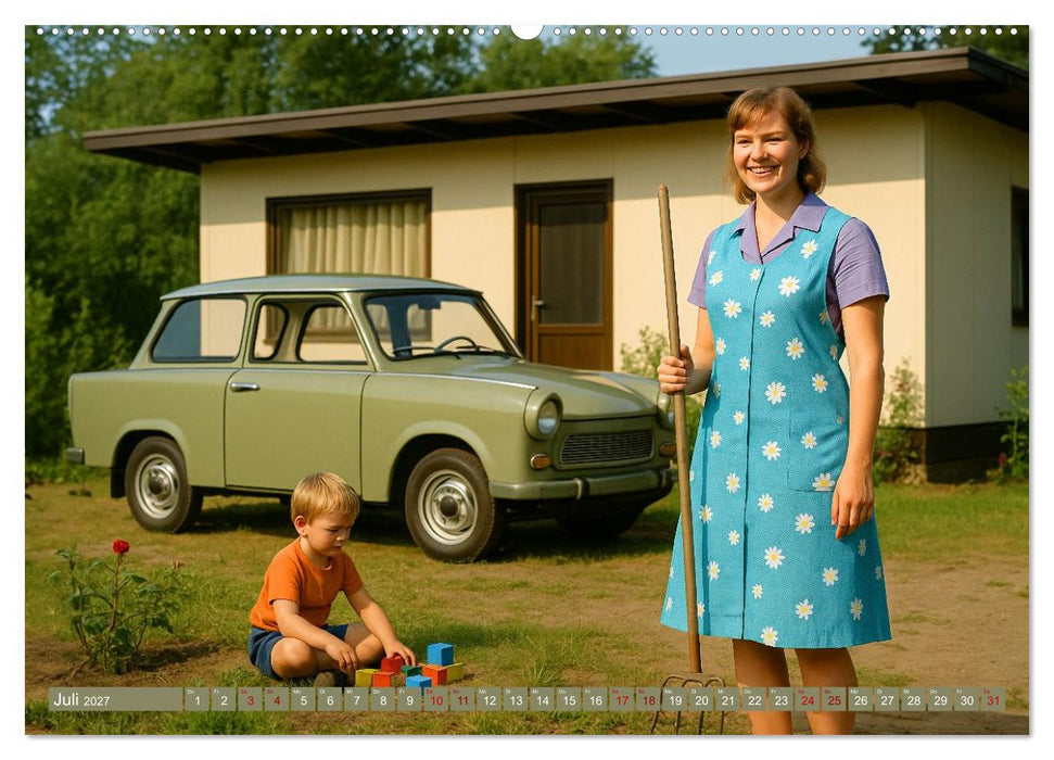 Alltagsgeschichten mit Trabant (CALVENDO Premium Wandkalender 2027)
