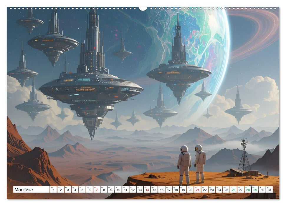 Universum der Träume (CALVENDO Premium Wandkalender 2027)