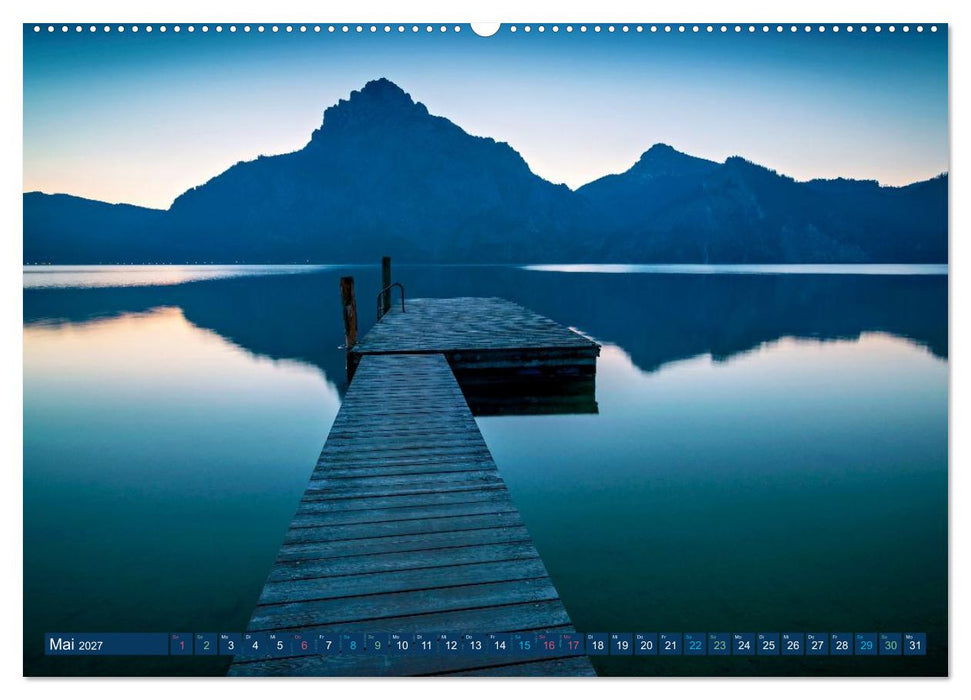 Die Welt in Blau (CALVENDO Wandkalender 2027)