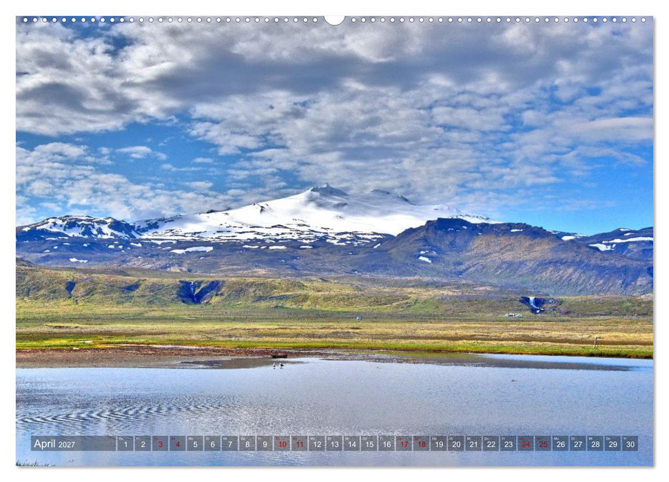 Island - Landschaften, Natur und Licht (CALVENDO Premium Wandkalender 2027)