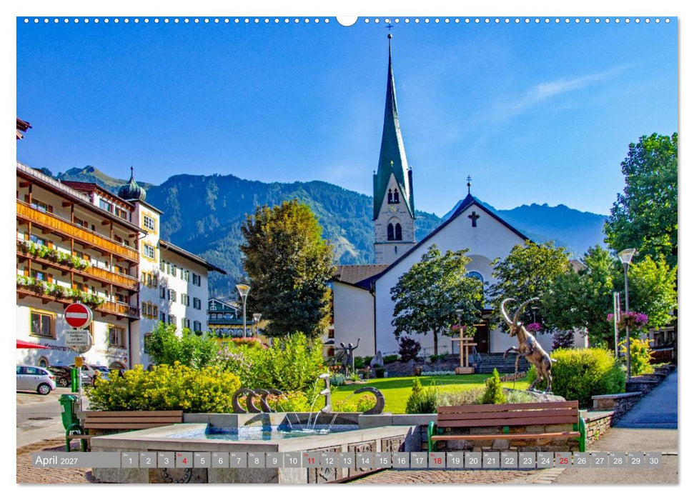 Ein Herz für das Zillertal (CALVENDO Wandkalender 2027)
