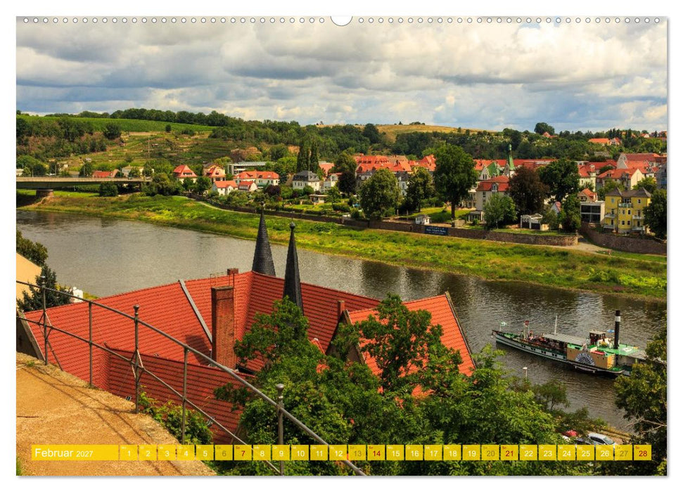 Romantisches Meißen – Die älteste mittelalterliche Stadt Sachsens (CALVENDO Wandkalender 2027)