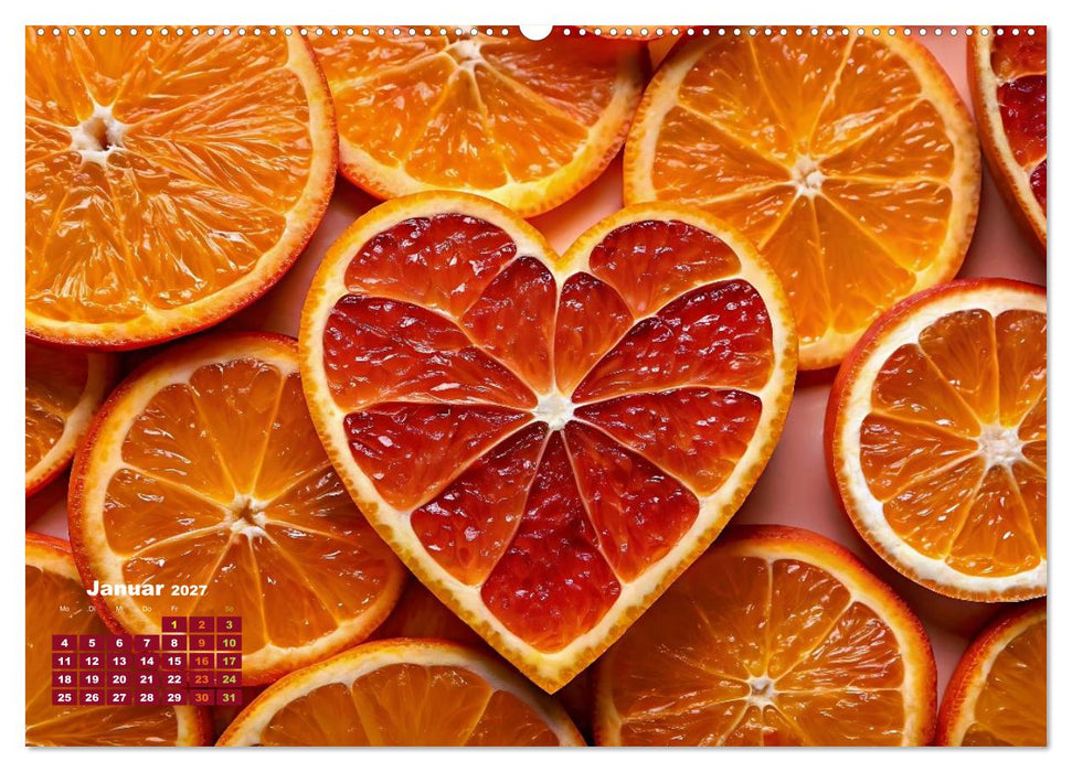 Die Welt in Orange (CALVENDO Wandkalender 2027)