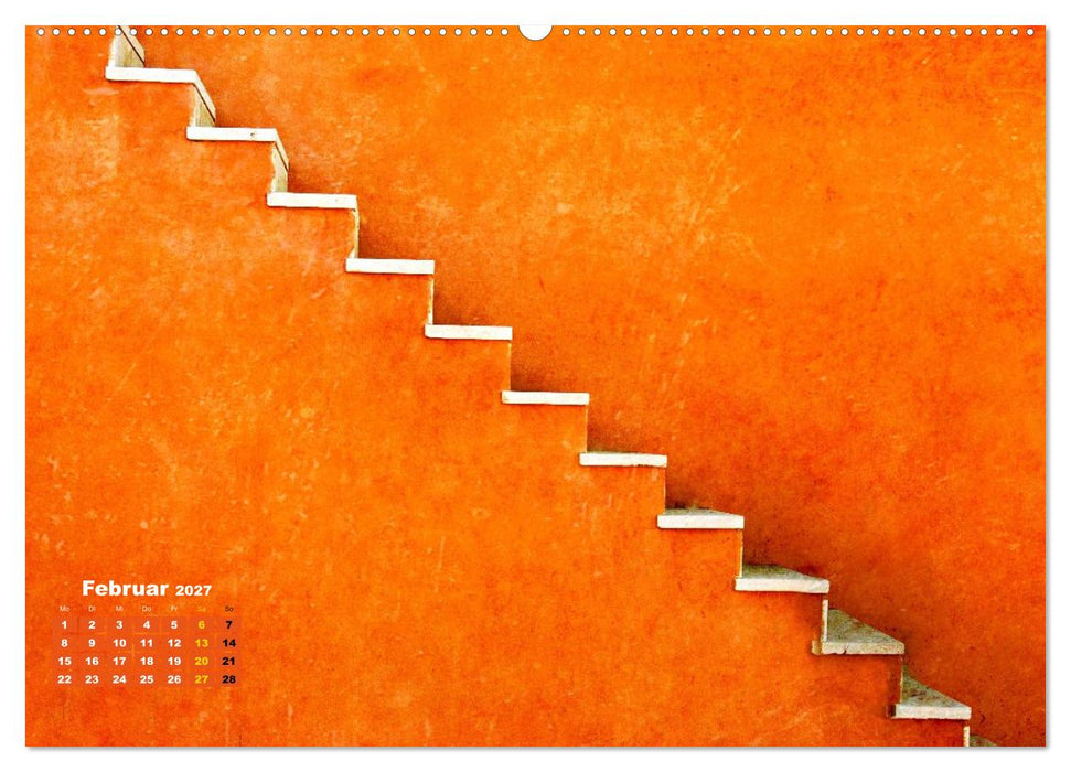 Die Welt in Orange (CALVENDO Wandkalender 2027)