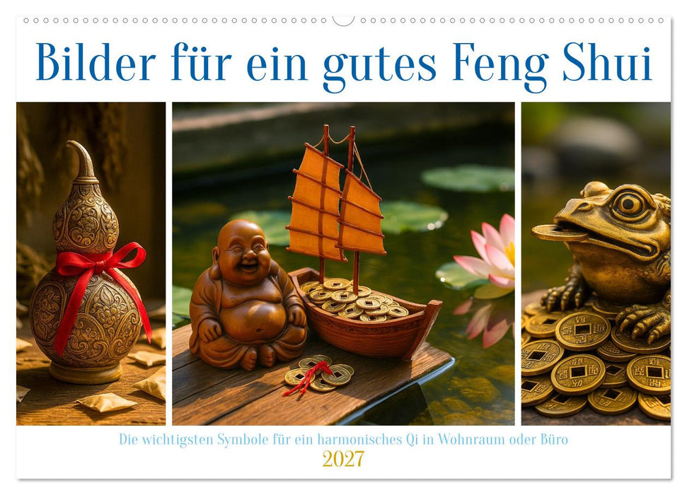 Bilder für ein gutes Feng Shui (CALVENDO Wandkalender 2027)
