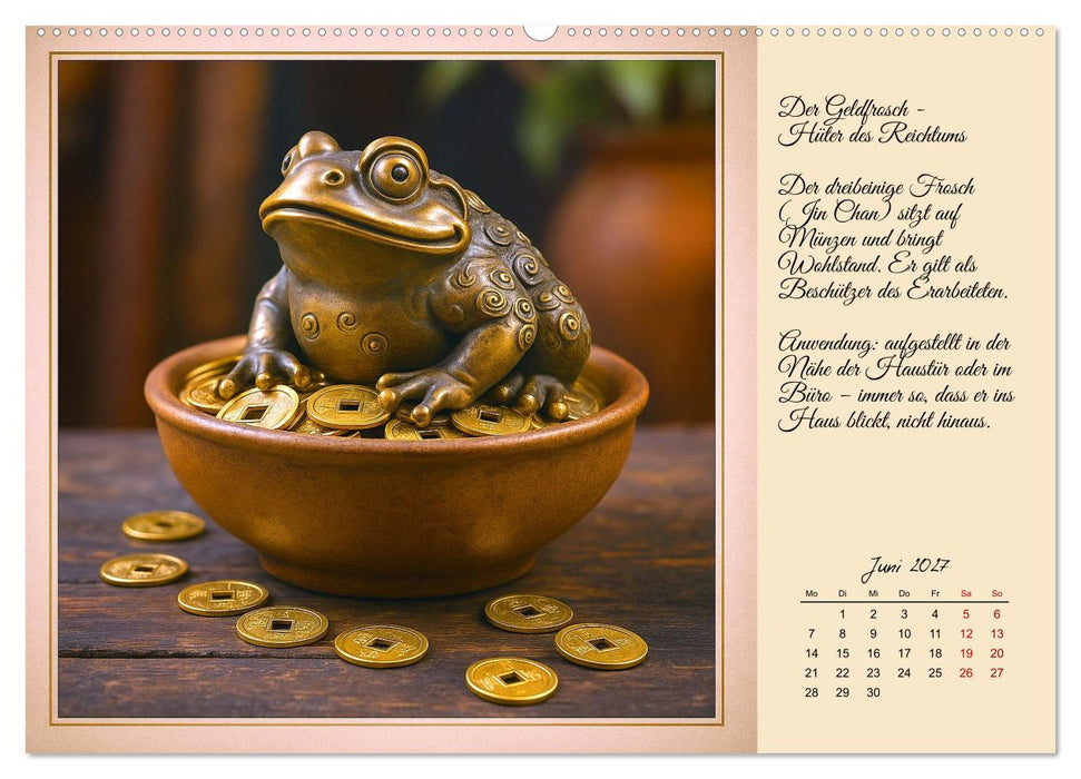 Feng Shui - Symbole für die Harmonie des Qi (CALVENDO Wandkalender 2027)