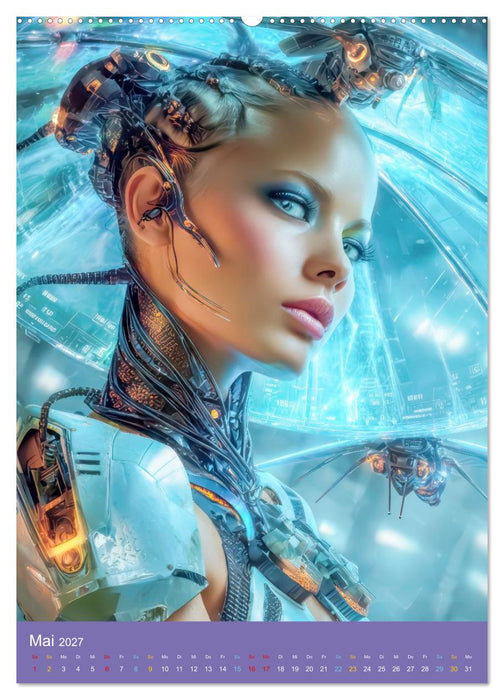 Fantasievoller Science-Fiction - Fantastische Welten (CALVENDO Wandkalender 2027)