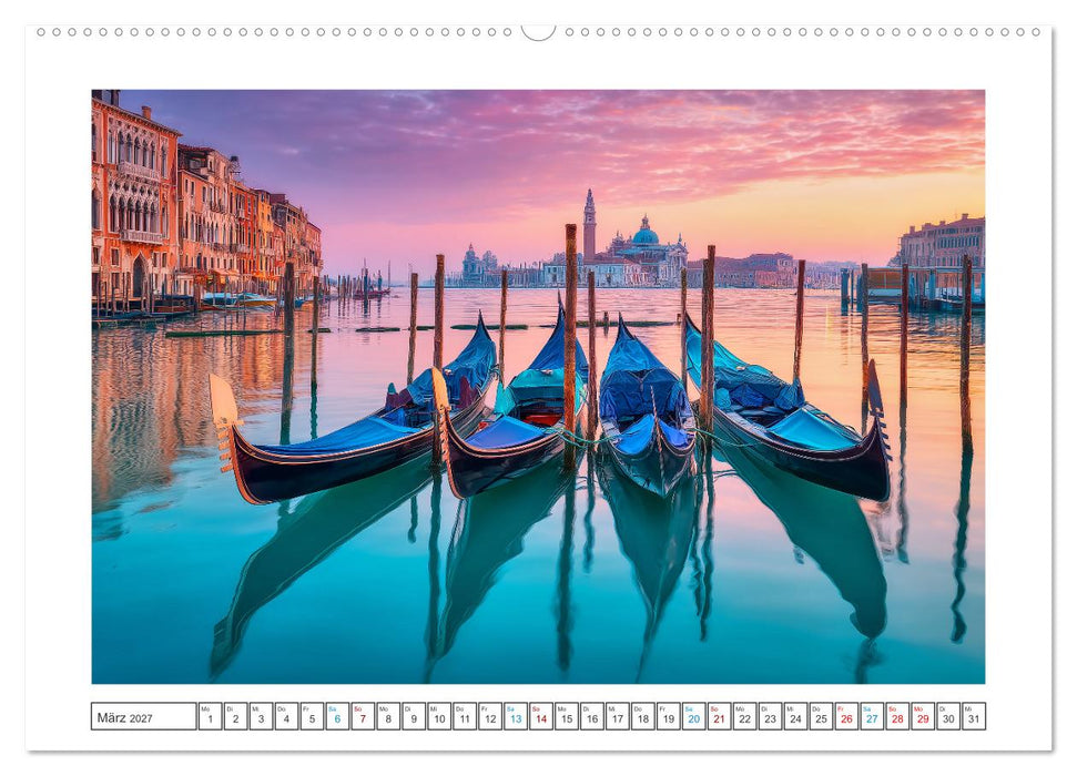 City Dreams & Travel Vibes (CALVENDO Premium Wandkalender 2027)