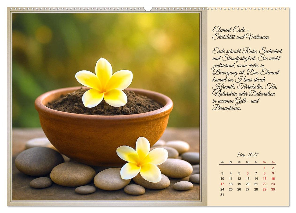 Feng Shui - Symbole für die Harmonie des Qi (CALVENDO Premium Wandkalender 2027)