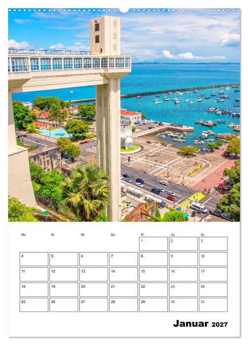 Salvador de Bahia - wunderschönes Reiseziel (CALVENDO Wandkalender 2027)
