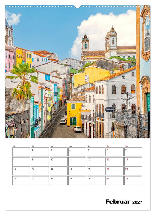 Salvador de Bahia - wunderschönes Reiseziel (CALVENDO Wandkalender 2027)