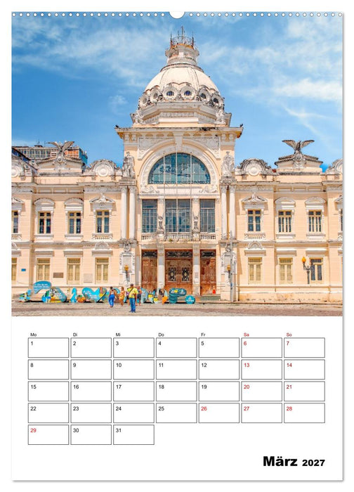 Salvador de Bahia - wunderschönes Reiseziel (CALVENDO Wandkalender 2027)