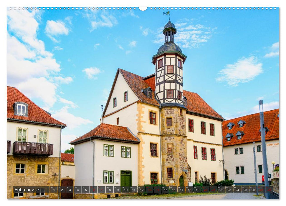 Ein Blick auf die Wartburgstadt Eisenach (CALVENDO Premium Wandkalender 2027)