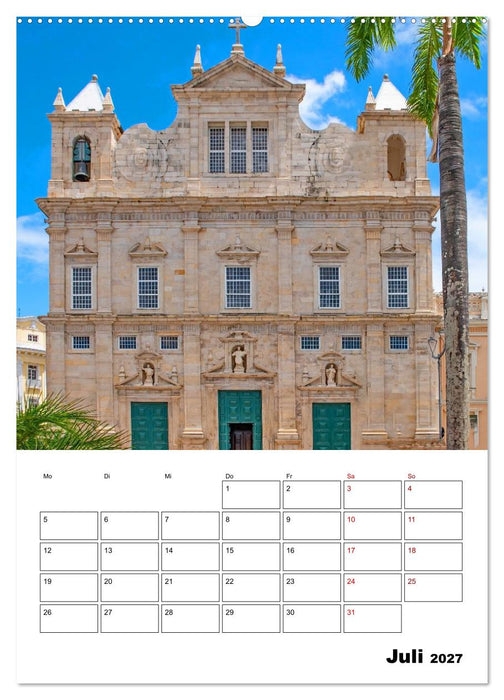 Salvador de Bahia - wunderschönes Reiseziel (CALVENDO Premium Wandkalender 2027)