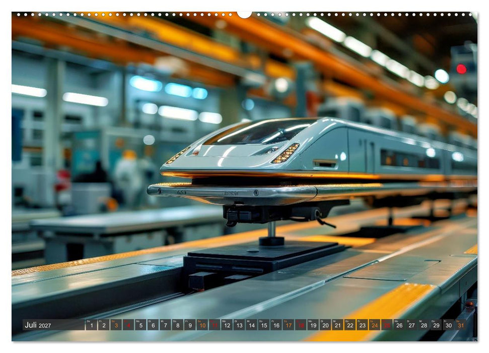 Magnetschwebetechnik (CALVENDO Premium Wandkalender 2027)