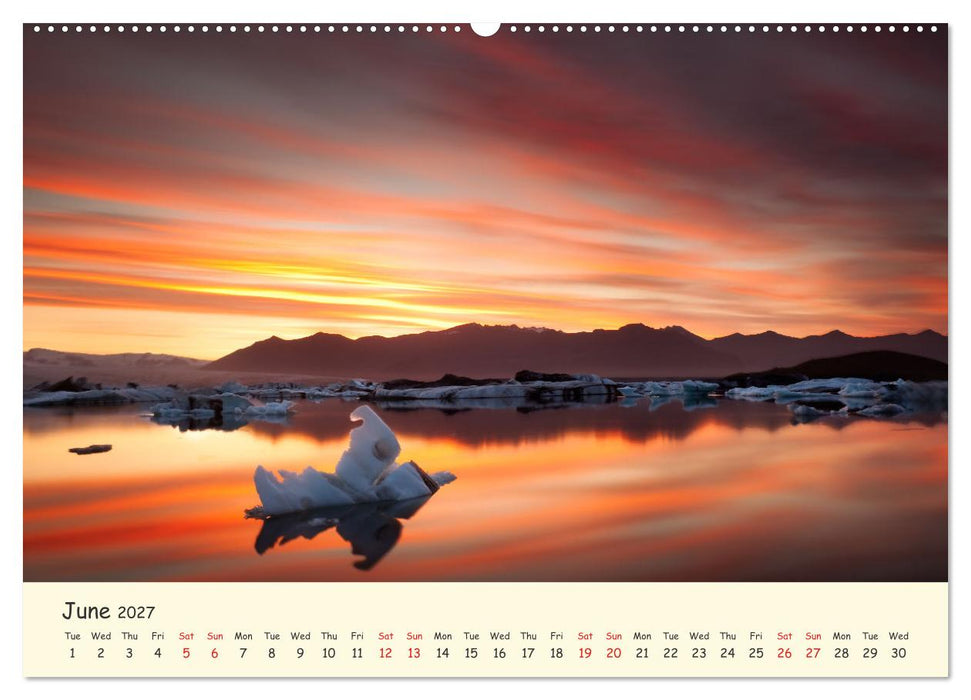 Amazing Nature of Iceland (CALVENDO Monthly Calendar 2027)