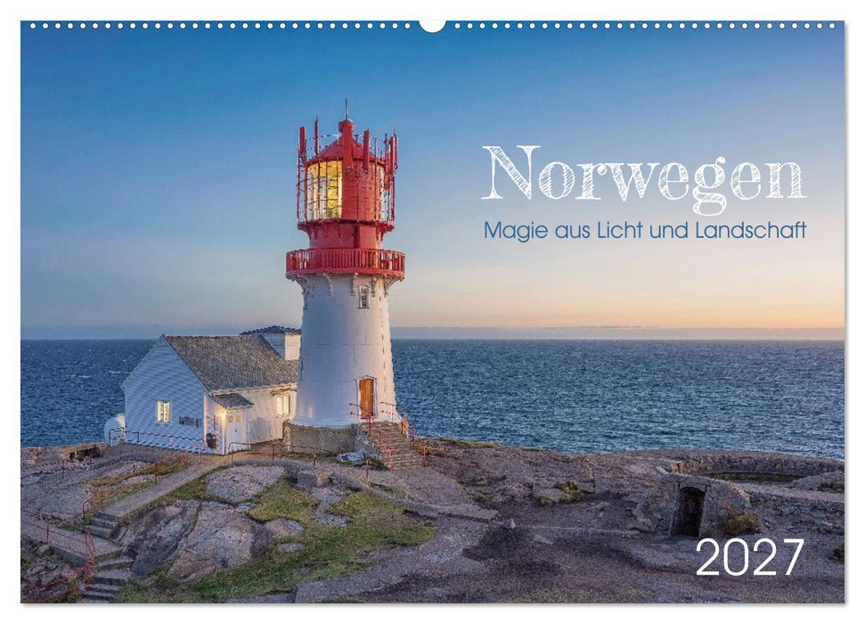 Norwegen - Magie aus Licht und Landschaft (CALVENDO Wandkalender 2027)