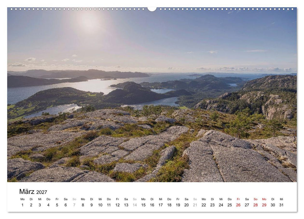 Norwegen - Magie aus Licht und Landschaft (CALVENDO Wandkalender 2027)