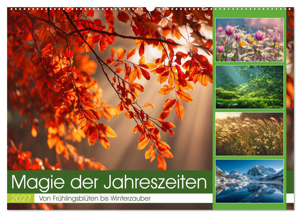 Magie der Jahreszeiten (CALVENDO Wandkalender 2027)