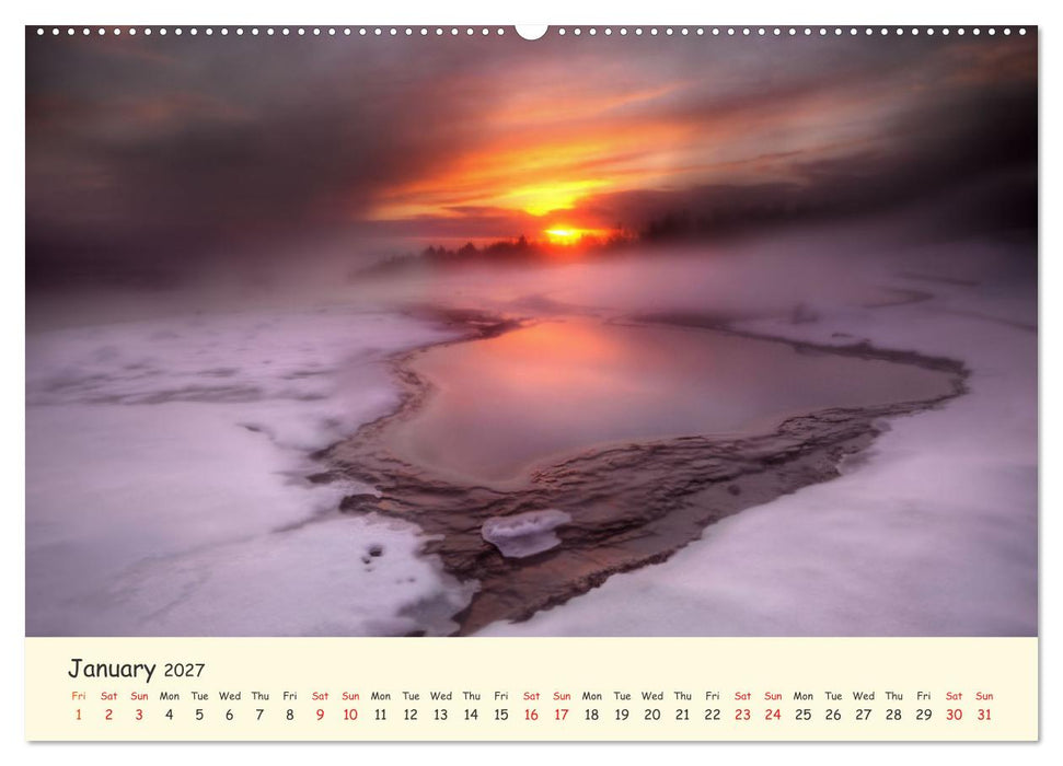 Amazing Nature of Iceland (CALVENDO Premium-Calendar 2027)