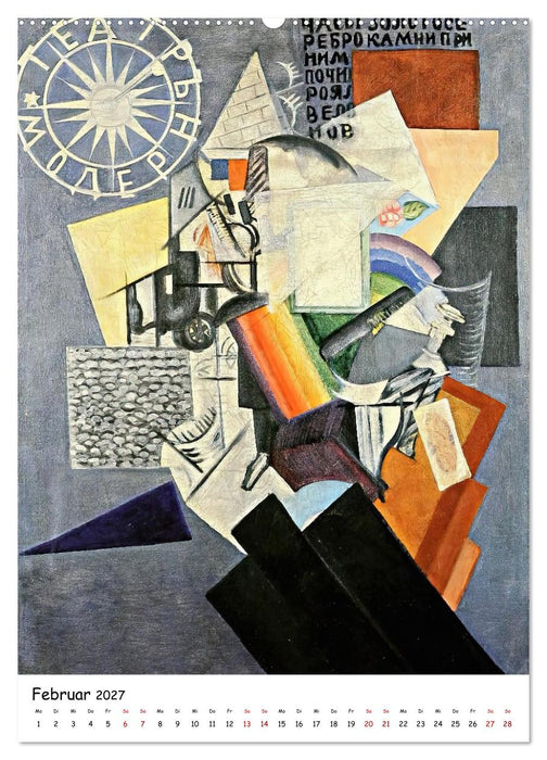 Farben der Avantgarde (CALVENDO Wandkalender 2027)