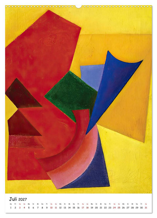 Farben der Avantgarde (CALVENDO Premium Wandkalender 2027)