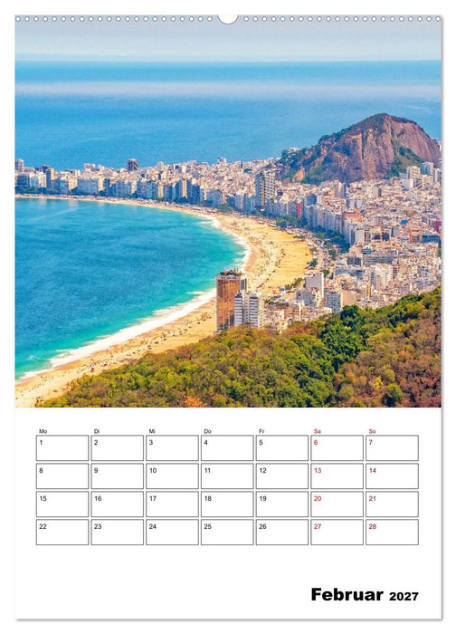 Rio de Janeiro - Reiseplaner (CALVENDO Premium Wandkalender 2027)