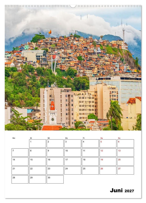 Rio de Janeiro - Reiseplaner (CALVENDO Premium Wandkalender 2027)