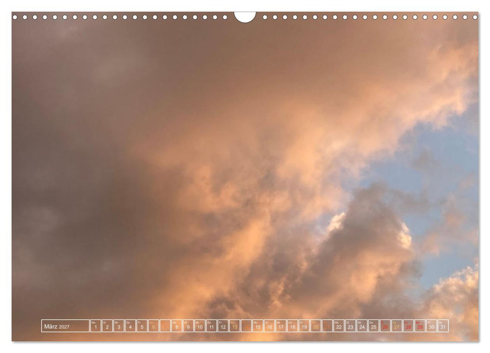 Wolken - Zeichen am Himmel (CALVENDO Wandkalender 2027)