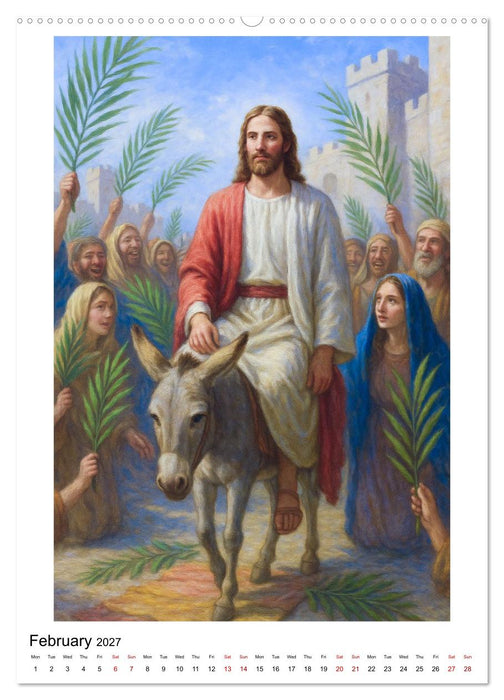 The Way of the Son of Man (CALVENDO Monthly Calendar 2027)