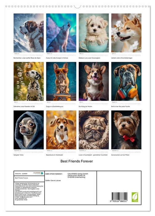 Best Friends Forever (CALVENDO Premium Wandkalender 2027)
