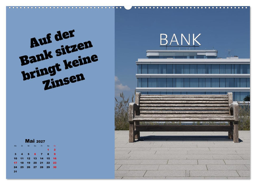 Pferdeschwanz - Das lustige, zweideutige Geschenk als Kalender (CALVENDO Wandkalender 2027)
