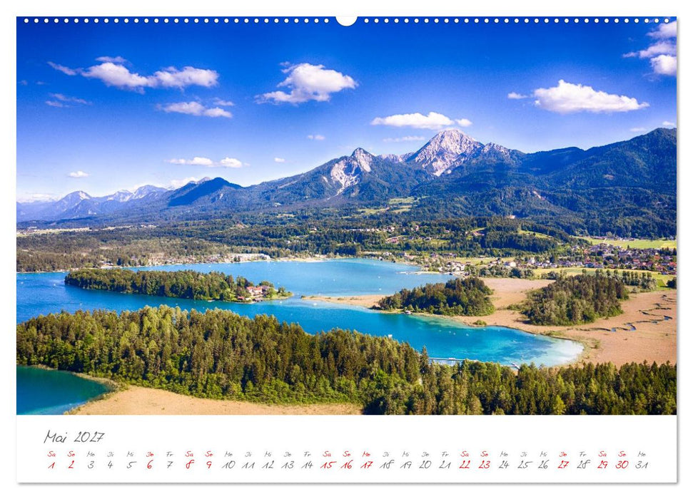 Der wunderschöne Faaker See in Kärnten (CALVENDO Wandkalender 2027)
