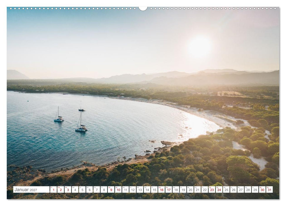 Sardinien. Schöne Landschaften und bunte Städte. (CALVENDO Wandkalender 2027)