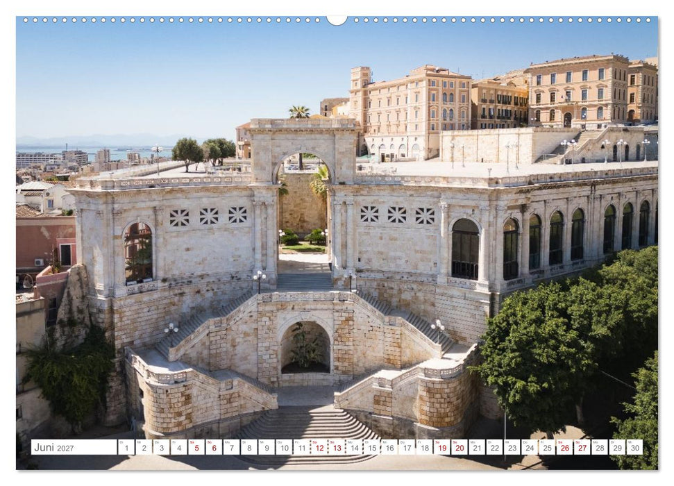 Sardinien. Schöne Landschaften und bunte Städte. (CALVENDO Wandkalender 2027)
