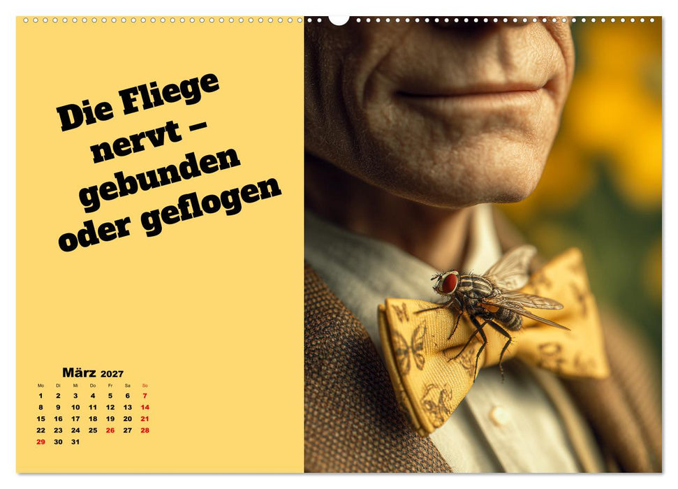 Pferdeschwanz - Das lustige, zweideutige Geschenk als Kalender (CALVENDO Premium Wandkalender 2027)